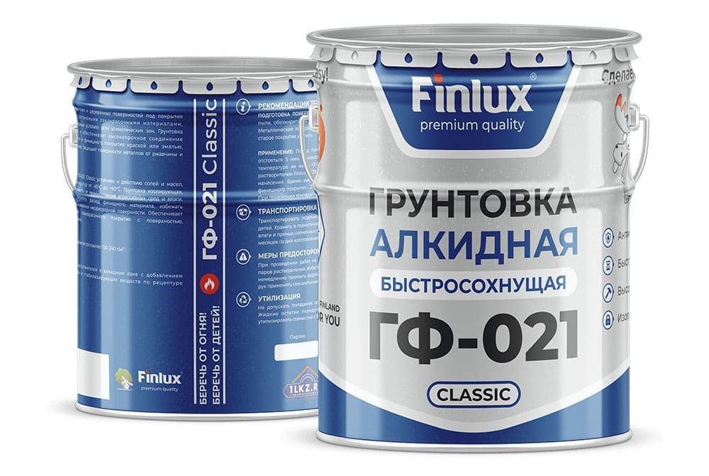 Грунтовка быстросохнущая Finlux ГФ-021 Classic